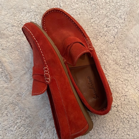 NORDSTROM RACK SANDRINO SOFT ITALIAN SUEDE CREATES A MOC LOAFER - Picture 6 of 6